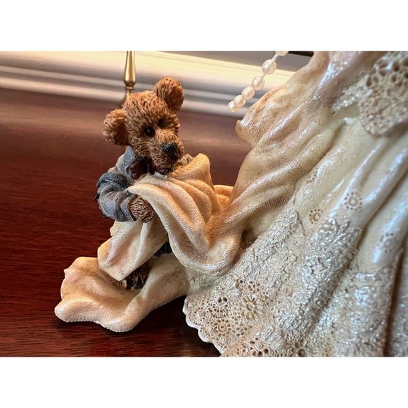 Boyds Bears The Dollstone Collection Emily with Katherine and Otis Figurine 1995 - Picture 7 of 9